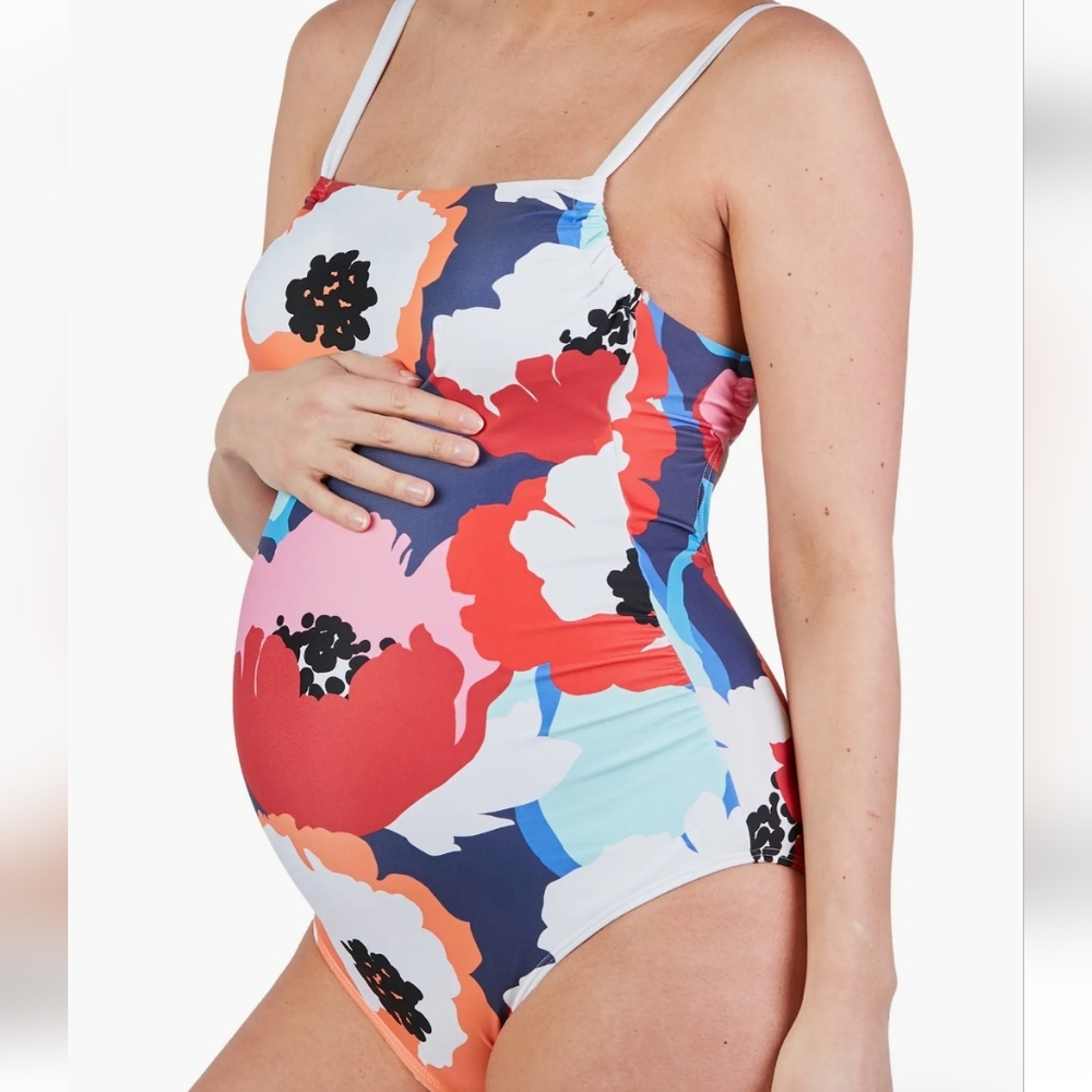 Cache Coeur Poppy Maternity Swimsuit Size XXL